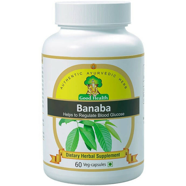 Sushrut Ayurved Good Health Banaba Veg Capsules - Distacart