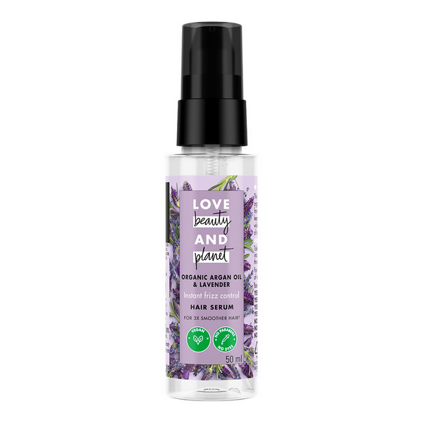 Buy Love Beauty And Planet Organic Argan Oil & Lavender Hair Serum Online  at Best Price | Distacart