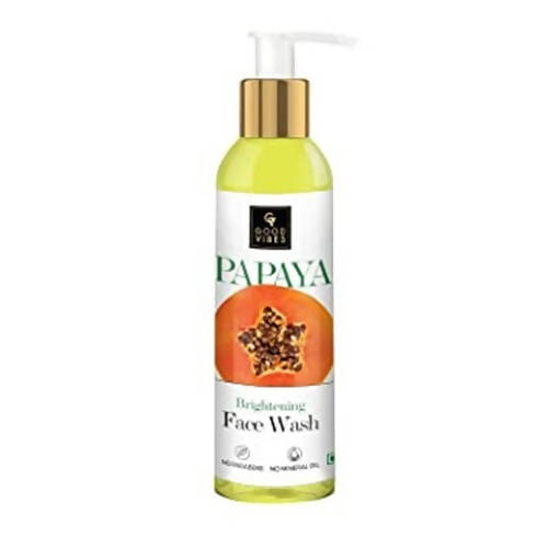Good Vibes Papaya Brightening Face Wash