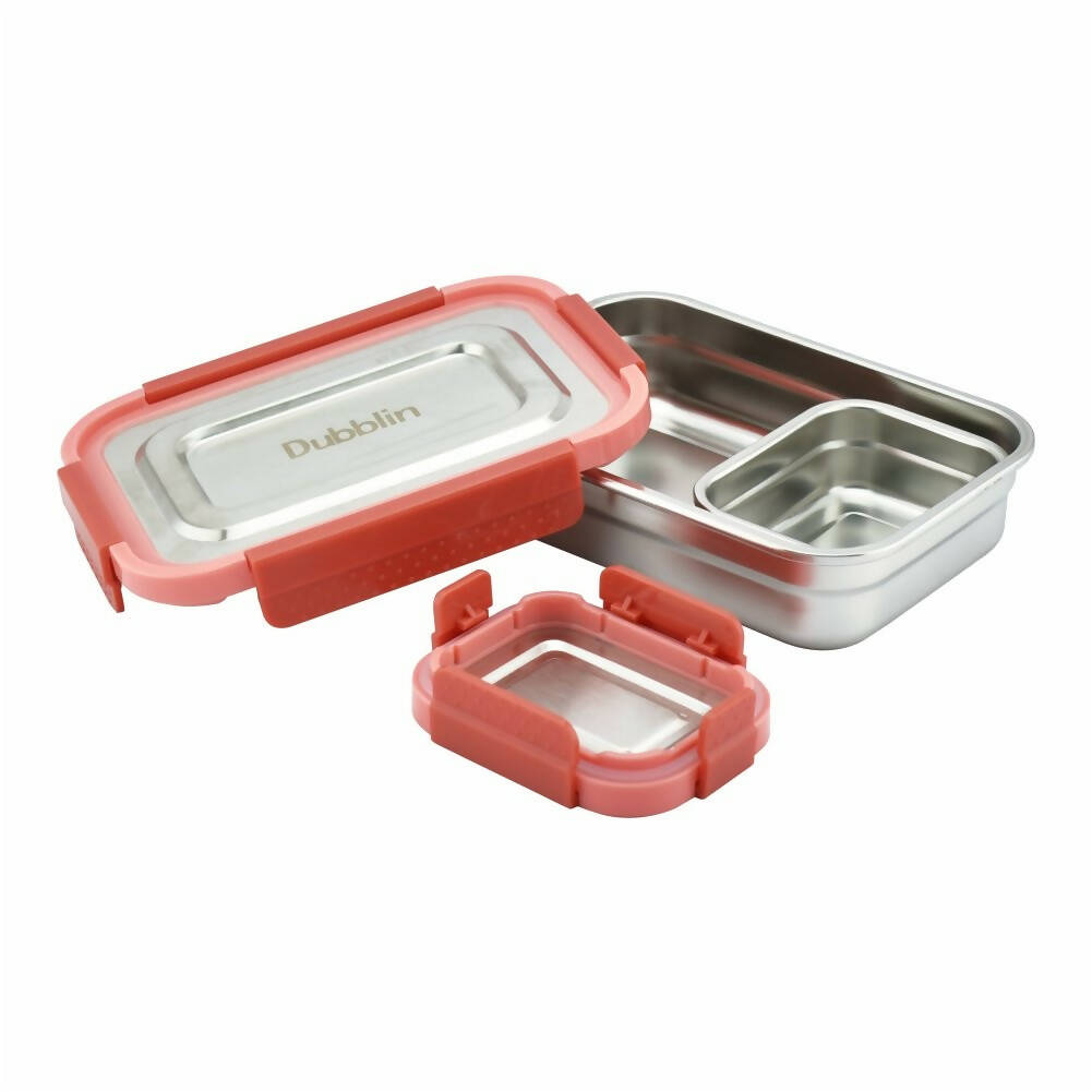 Dubblin Dineout Junior Stainless Steel Lunch Box - Distacart
