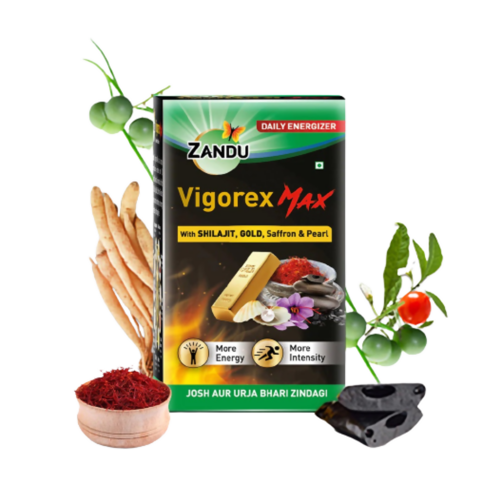 Zandu Vigorex Max Capsules - Distacart