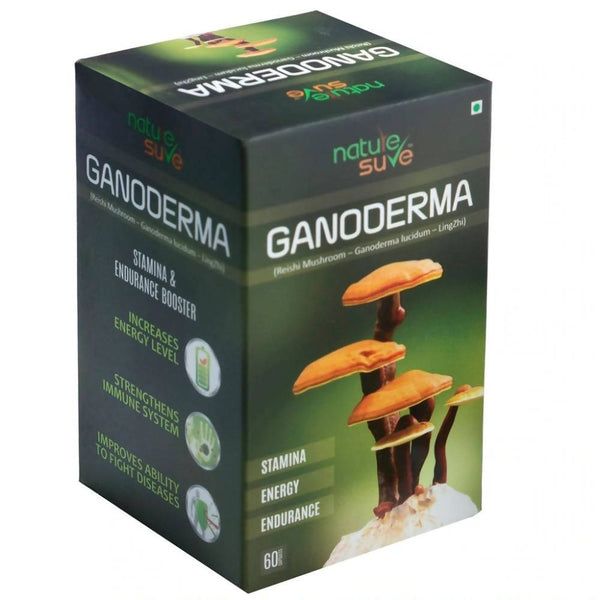 Nature Sure Ganoderma Ling Zhi Reishi Mushroom Capsules
