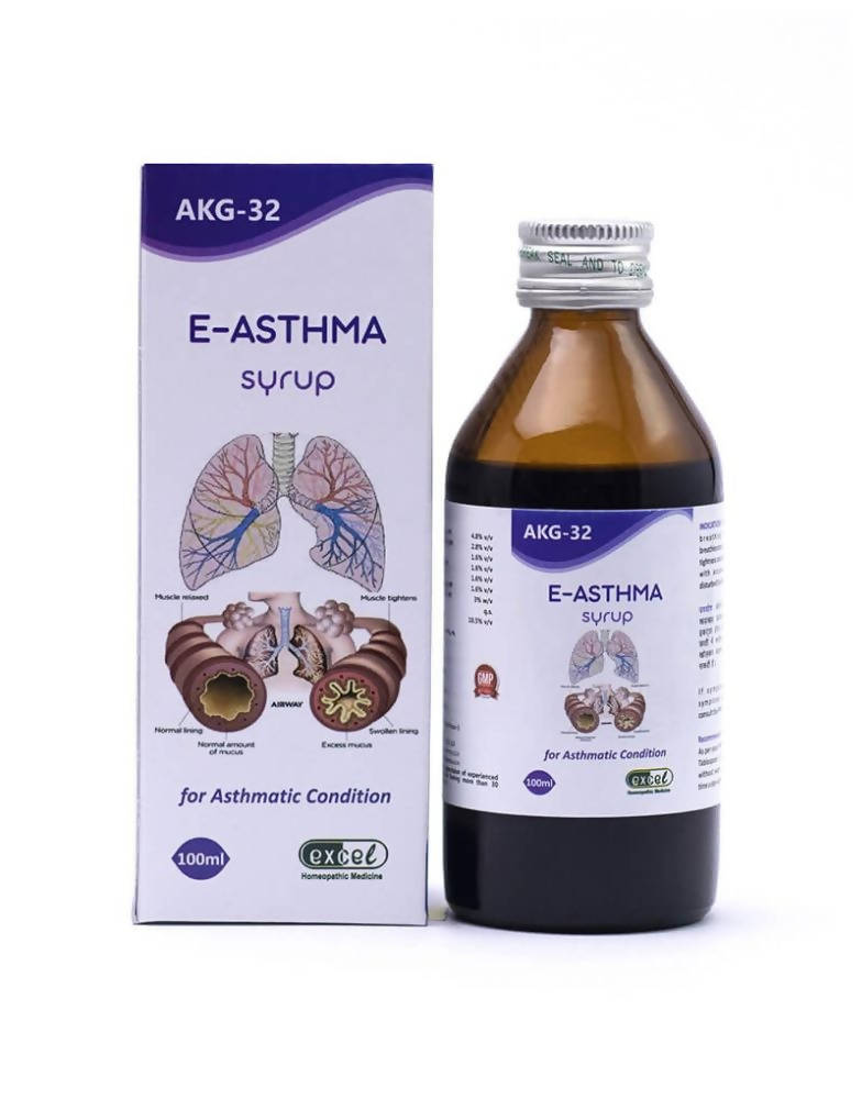 Excel Pharma E-Asthma Syrup