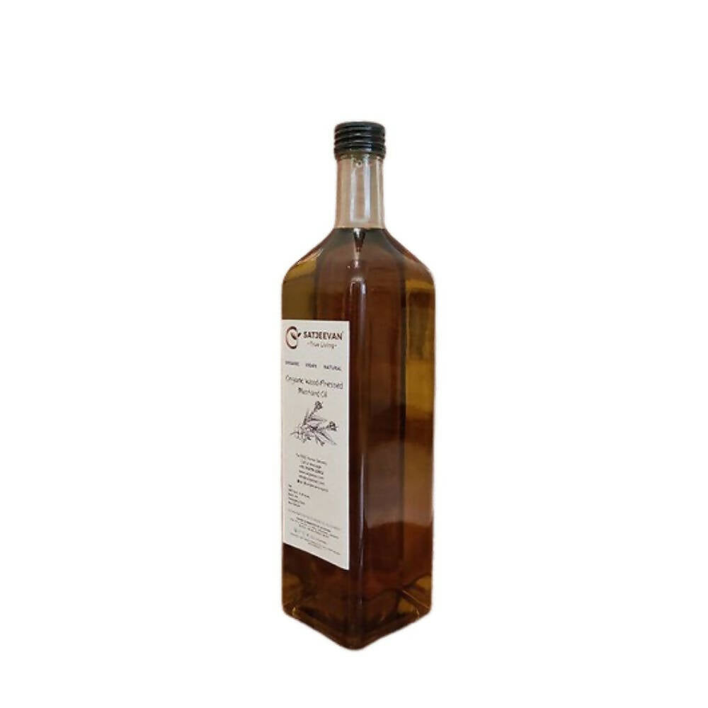 Satjeevan Organic Wood-Pressed Mustard Oil - Distacart