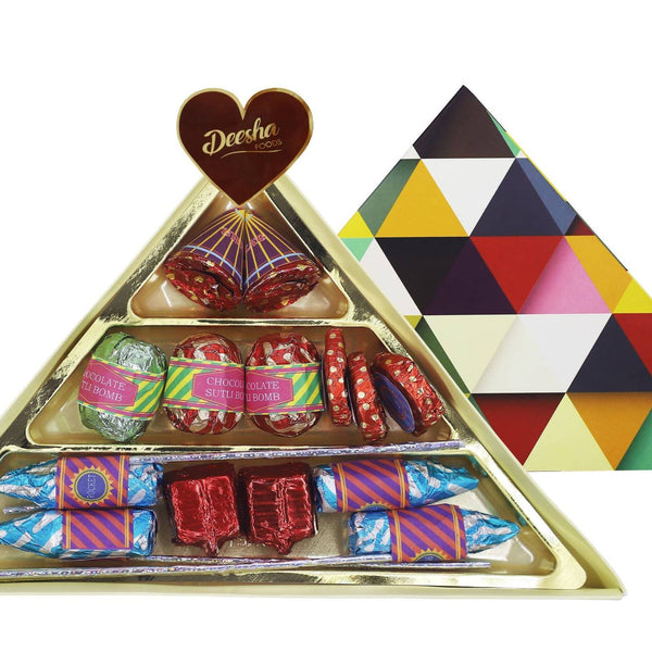 Deesha Pyramid Crackers Chocolates