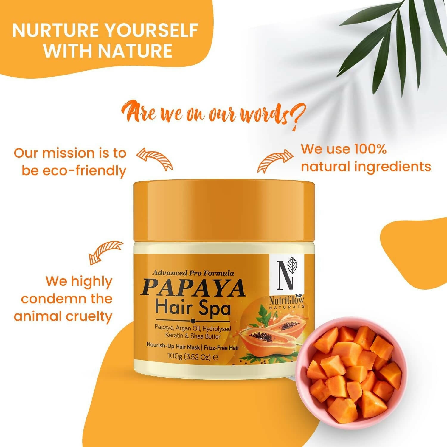 NutriGlow NATURAL'S Advanced Pro Formula Papaya Spa with Argan Oil - Distacart