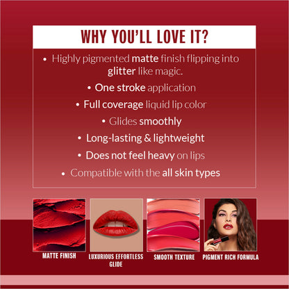 Colorbar Starry Flip Lipcolor Out And About-006 - Distacart