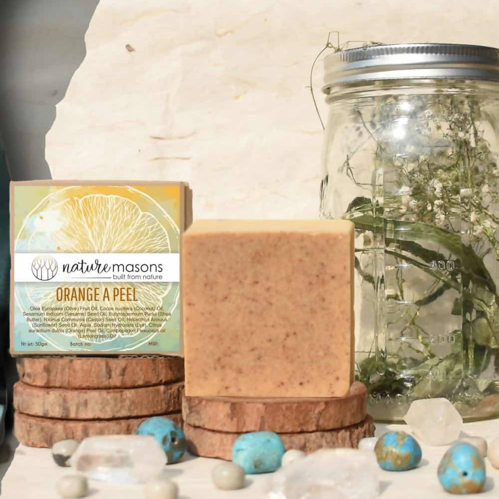 Nature Masons Orange A Peel Soap - Distacart