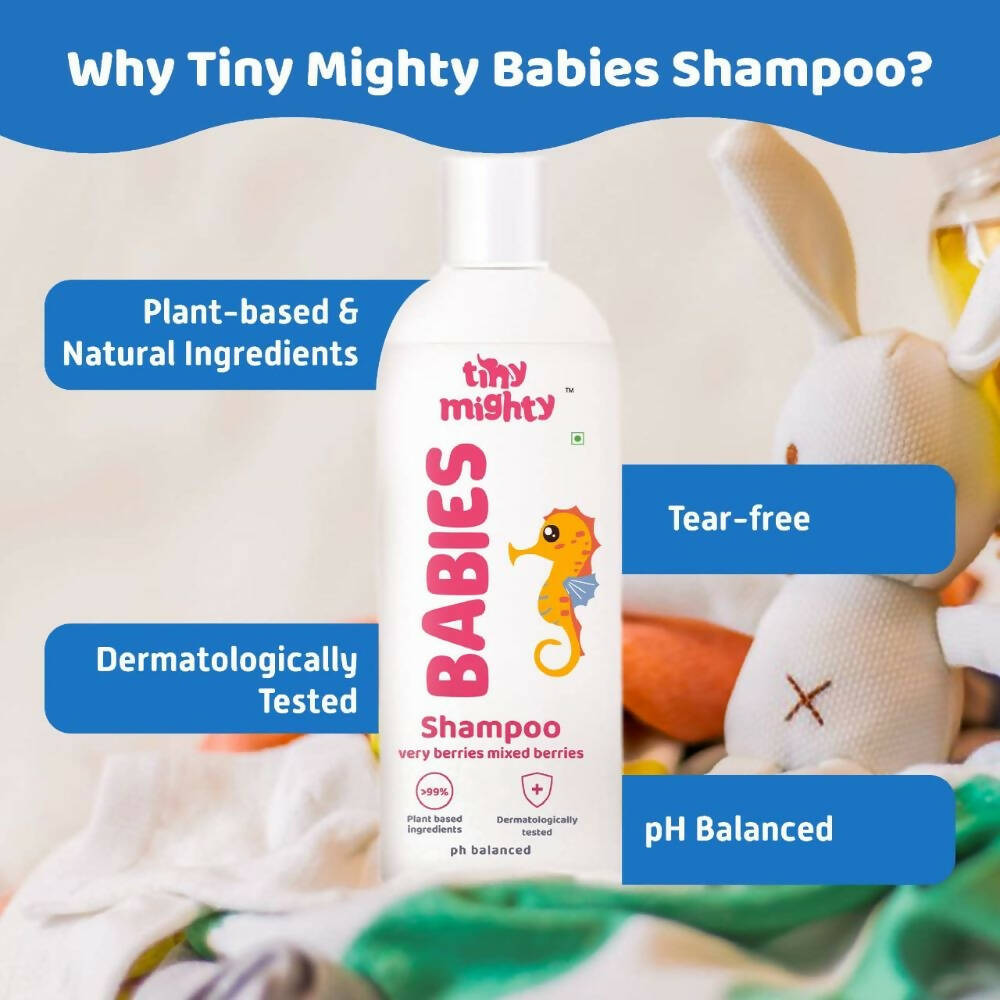 Tiny Mighty Baby Shampoo And Massage Oil Combo - Distacart