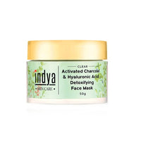 Thumbnail for Indya Activated Charcoal & Hyaluronic Acid Detoxifying Face Mask