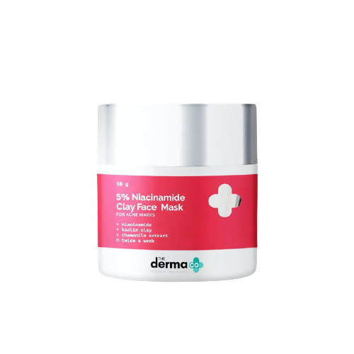 The Derma Co 5% Niacinamide Clay Face Mask for Acne Marks