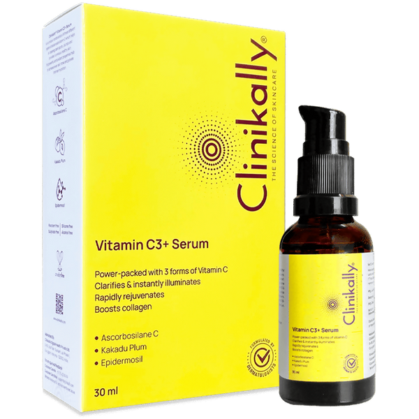 Clinikally Vitamin C3+ Serum - Distacart