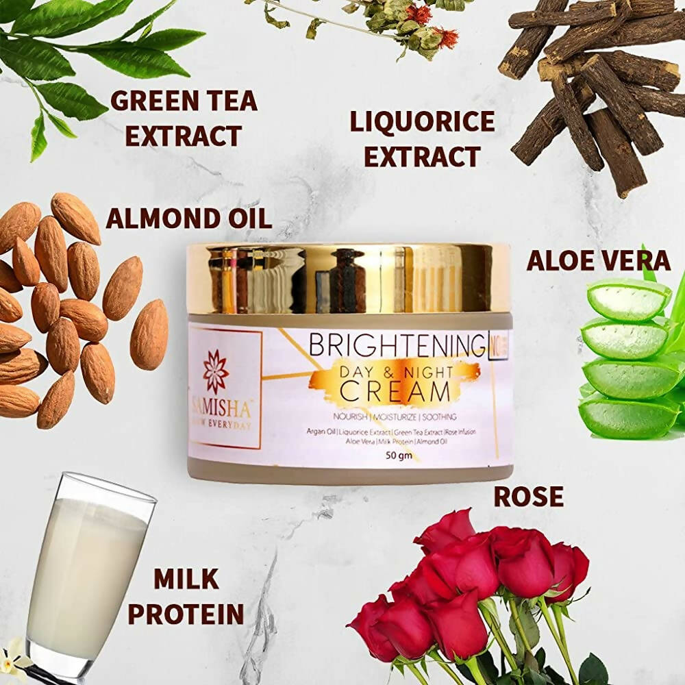 Samisha Brightening Day & Night Face Cream - Distacart
