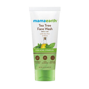 Mamaearth Tea Tree Face Wash for Acne & Pimples 100 ml