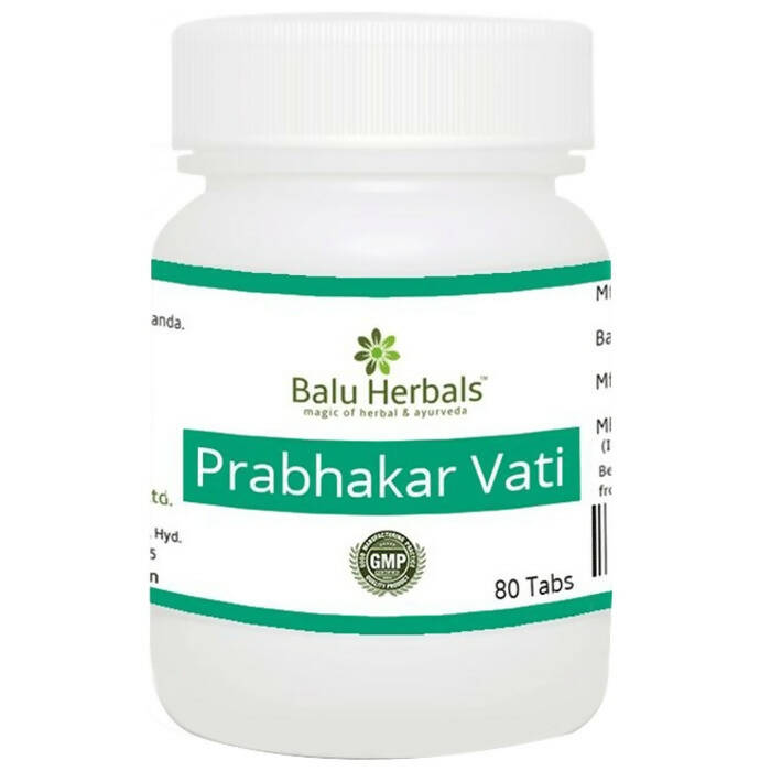 Balu Herbals Prabhakar Vati Tablets - Distacart