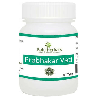 Balu Herbals Prabhakar Vati Tablets - Distacart
