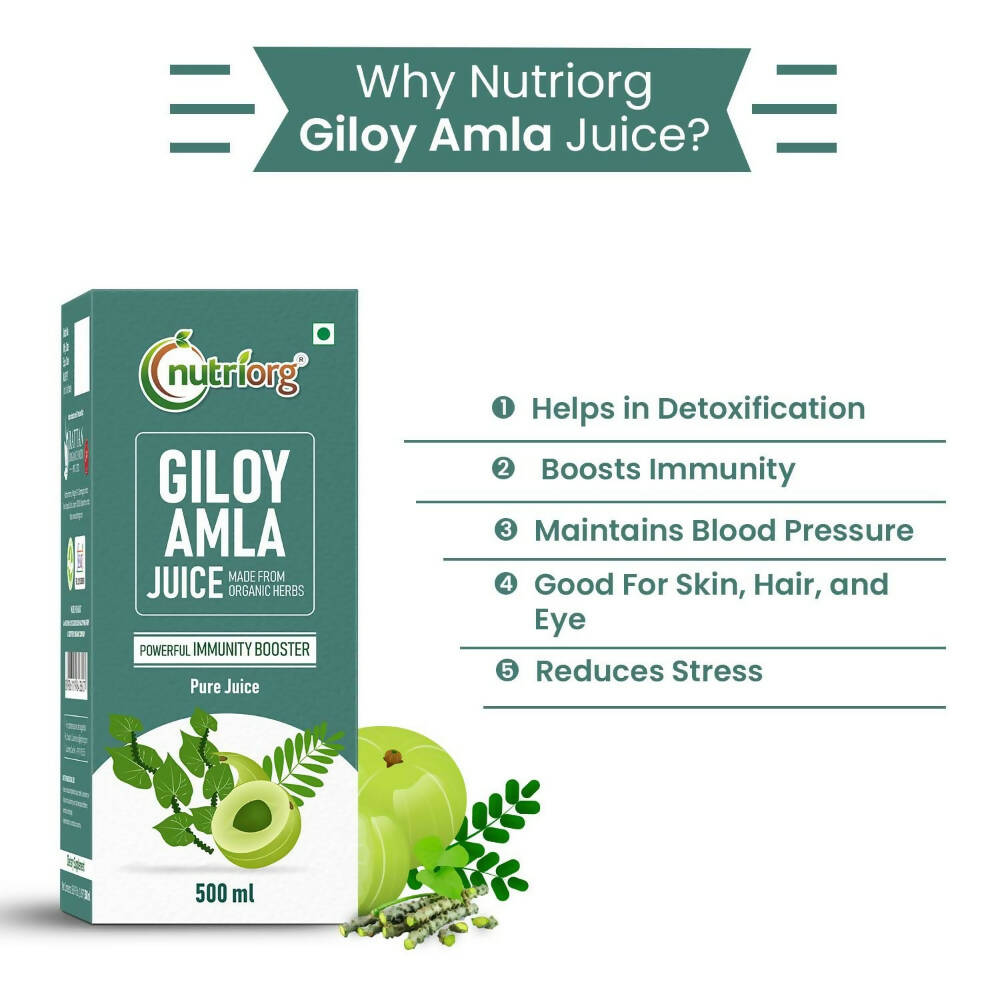 Nutriorg Giloy With Amla Juice - Distacart