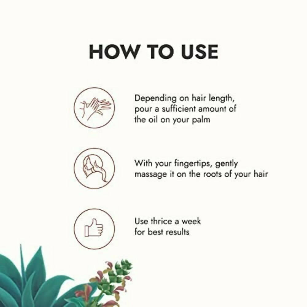 Kapiva Ayurveda Hair Rituals Tulsi Anti Hairfall Oil - Distacart