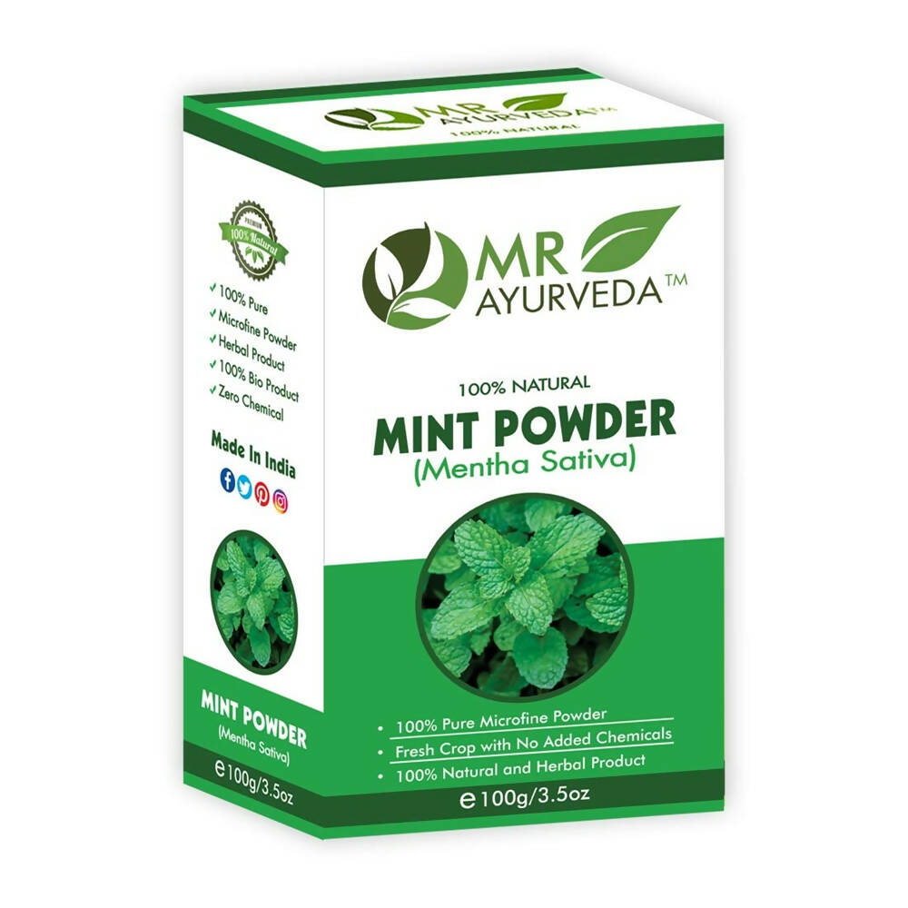 MR Ayurveda Mint Powder - Distacart