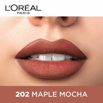L'Oreal Paris Color Riche Moist Matte Lipstick - 202 Maple Mocha - Distacart