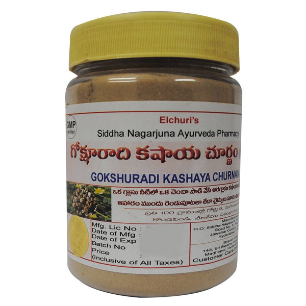 Siddha Nagarjuna Ayurveda Gokshuradi Kashaya churanam - Distacart