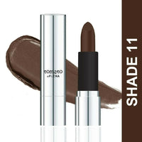 Thumbnail for Flicka Tomato Brown Matte Finish Lipstick Shade 11 - Distacart