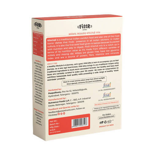FittR biTes Millets Masala Khichdi Mix - Distacart