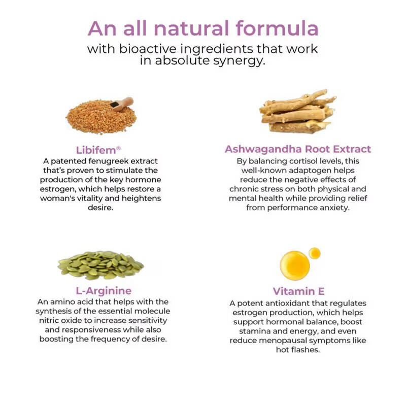 Wellbeing Nutrition Melts Into Her Desire Libifem + L-Arginine Strips - Mixed Fruit Flavor - Distacart