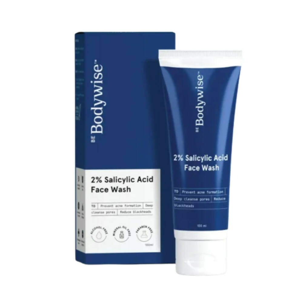 BeBodywise 2% Salicylic Acid Face Wash for Acne-Prone Skin - Distacart