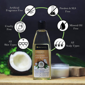  Coldpressed Coconut Carrier Oil Pure & Natural