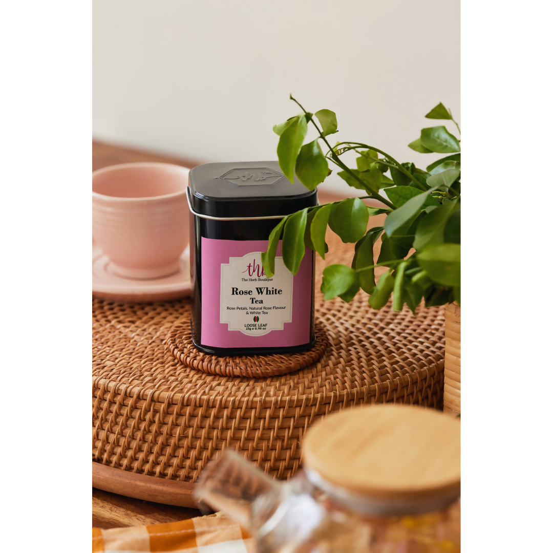 The Herb Boutique Rose White Tea - Distacart