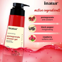 Thumbnail for Inatur Pomegranate Shower Gel - Distacart