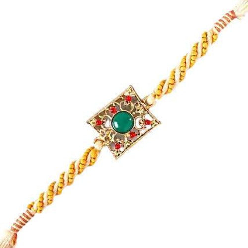 Ethnic American Diamond Rakhi