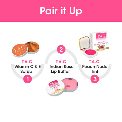 TAC - The Ayurveda Co. Hot Pink Lip, Cheek & Eye Tint - Distacart