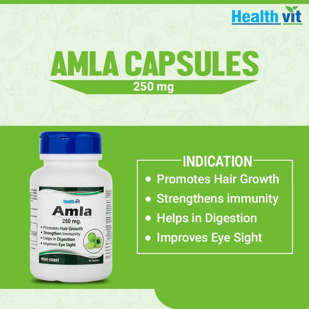 Healthvit Amla Capsules - Distacart