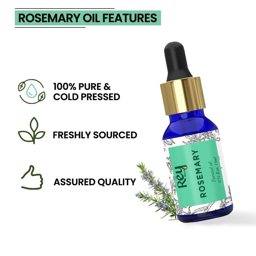 Rey Naturals Rosemary Essential Oil - Distacart