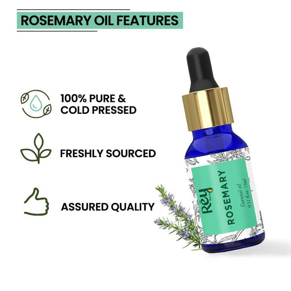 Rey Naturals Rosemary Essential Oil - Distacart