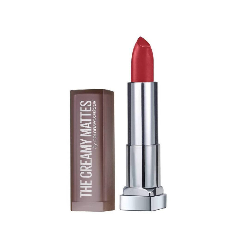 Maybelline New York Color Sensational Creamy Matte Lipstick / 647 Dare to be Red - Distacart