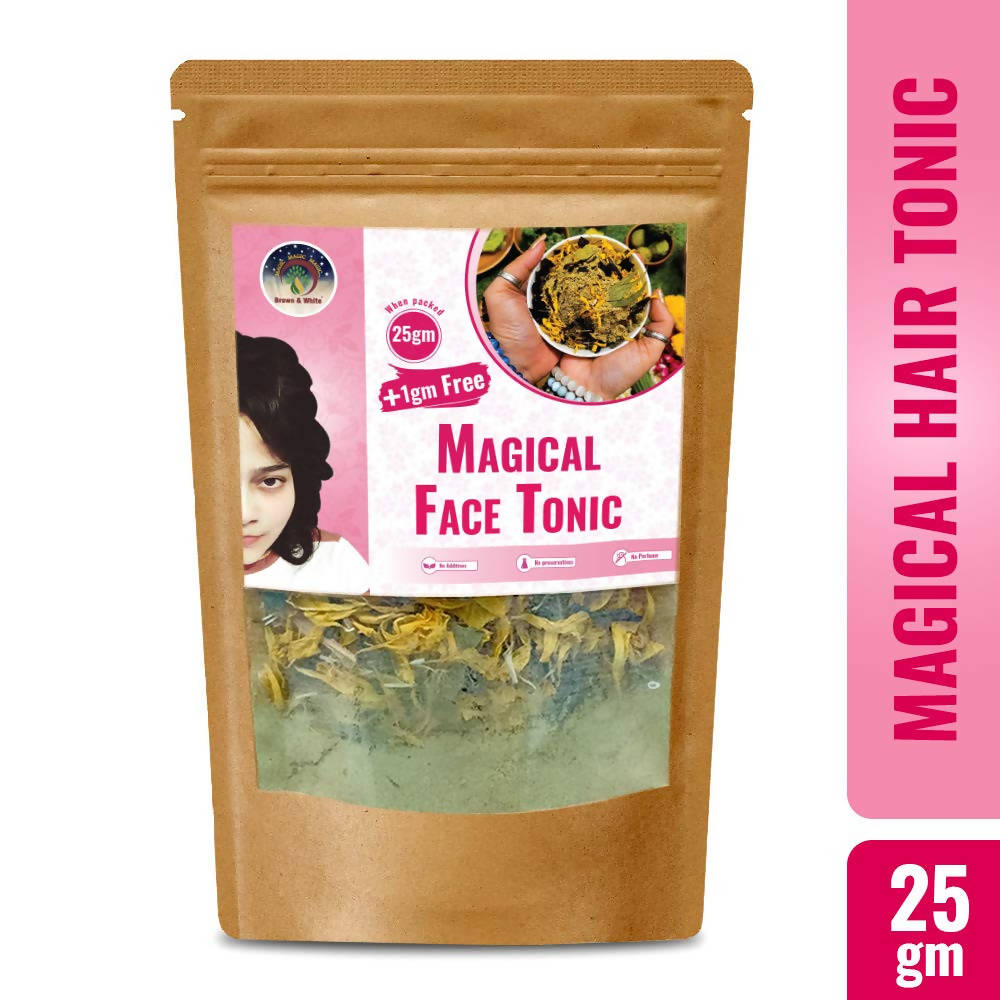 Brown & White Magical Face Tonic - Distacart
