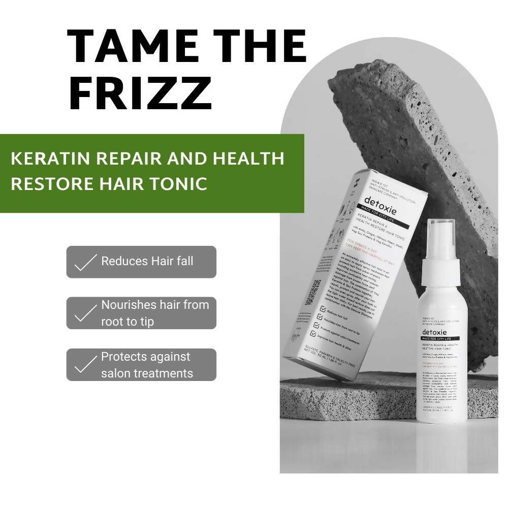 Detoxie Keratin Reapir & Health Restore Hair Tonic - Distacart