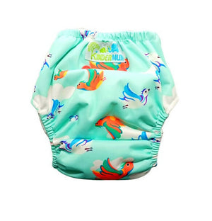 Kindermum Nano Pro Aio Cloth Diaper (With 2 Organic Inserts And Power Booster)-Birdie For Kids - Distacart