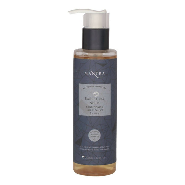 Mantra Herbal Barley and Neem Conditioning Hair Cleanser For Men - Distacart