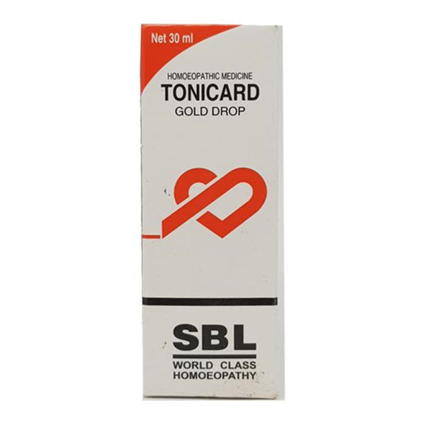 SBL Homeopathy Tonicard Gold Drops 30 ml