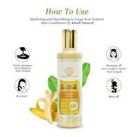 Thumbnail for Khadi Natural Banana With Honey Hair Cleanser