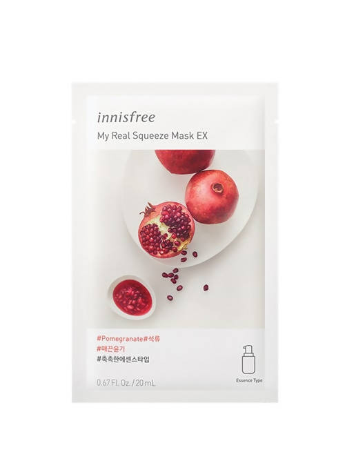 Innisfree My Real Squeeze Mask EX - Pomegranate