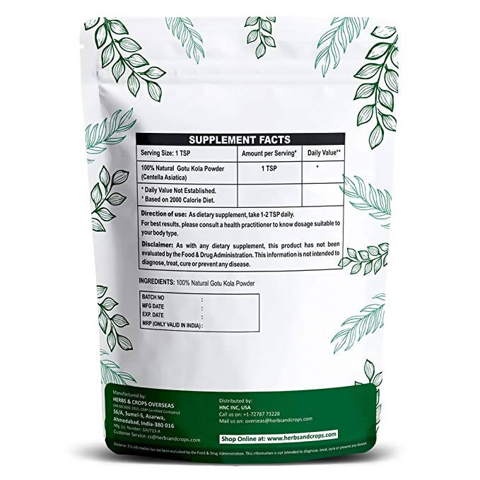 H&C Herbal Gotu Kola Powder