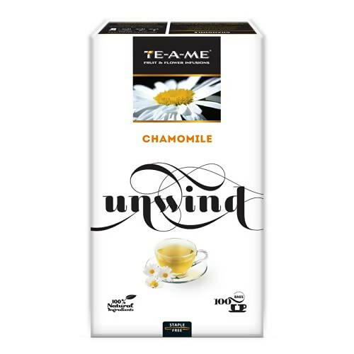 TE-A-ME Unwind Chamomile Herbal Tea Bags - Distacart