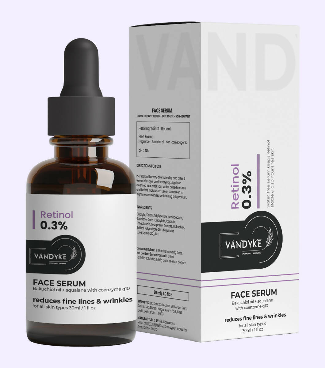 Vandyke Retinol 0.3% Face Serum - Distacart