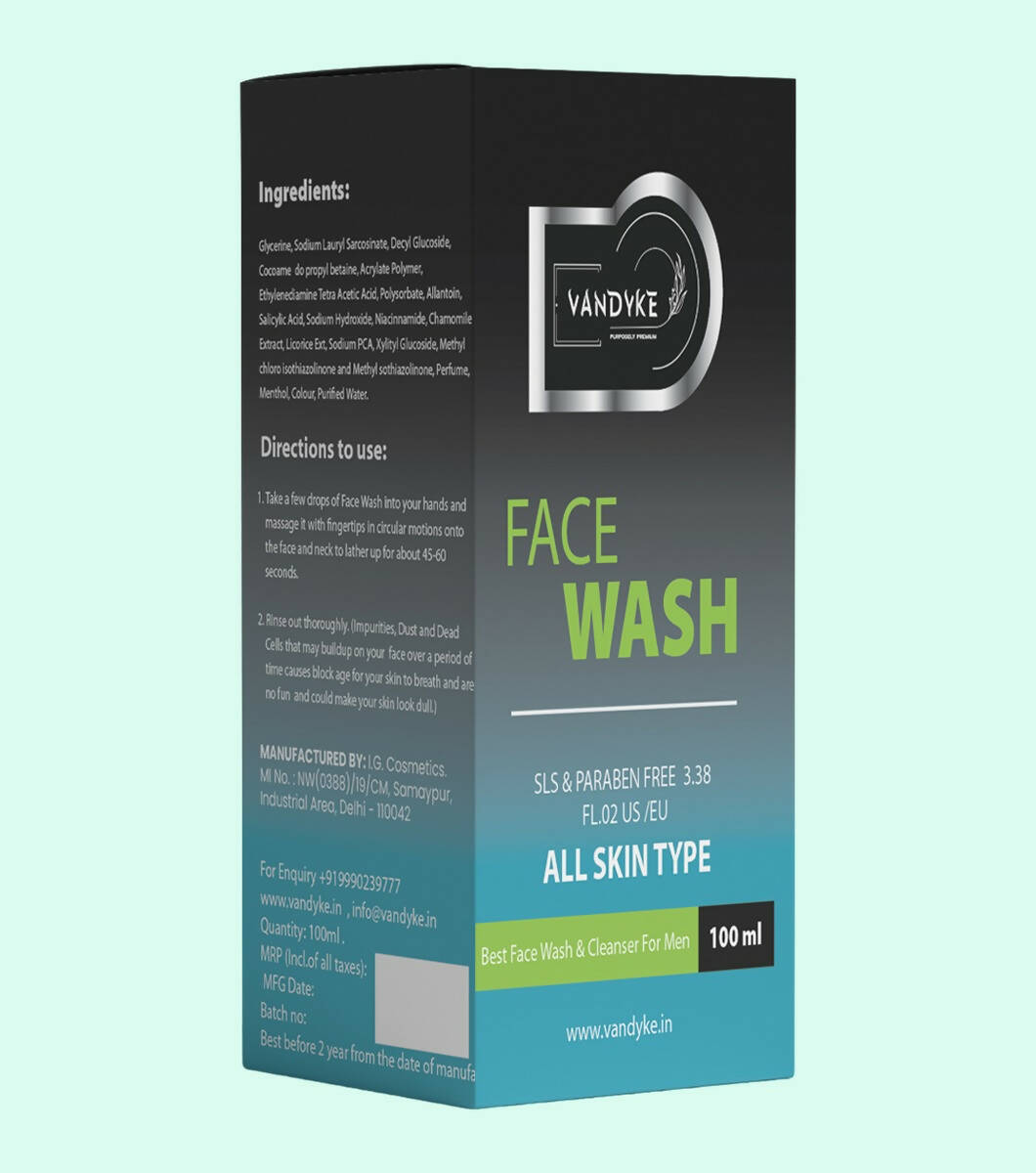 Vandyke Ocean Face Wash - Distacart