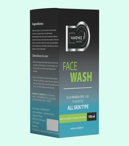Vandyke Ocean Face Wash - Distacart